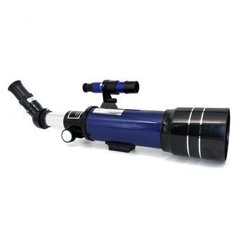 Blue 70mm Lens 360mm Focal Length Astronomical Refractor Telescope for Observing Astronomical Phenomena