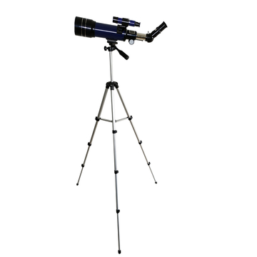 Blue 70mm Lens 360mm Focal Length Astronomical Refractor Telescope for Observing Astronomical Phenomena