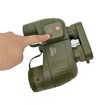 7x50 10x50 Floating Waterproof Compass Rangefinder Bak4 Binoculars for Military Use