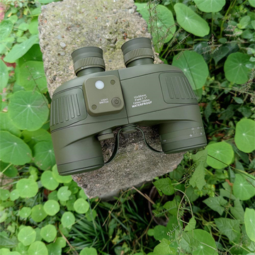 7x50 10x50 Floating Waterproof Compass Rangefinder Bak4 Binoculars for Military Use