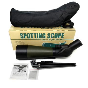 New FMC Optics Bak4 Angled Spotting Scope With Smartphone Adapter For Target Shooting Bird Watching