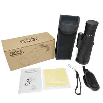 High Power Compact Waterproof 10-30x50 Zoom Monocular Telescope For Bird Watching