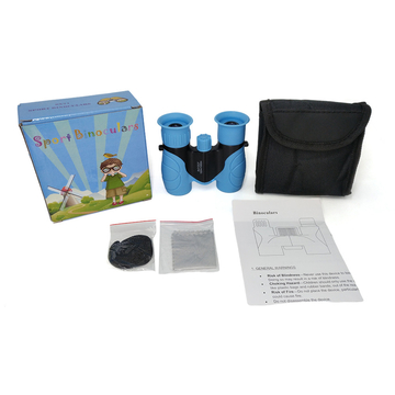 8X21 High Resolution Shockproof Mobile Kids Binoculars Telescope for Boys Girls Outdoor Play