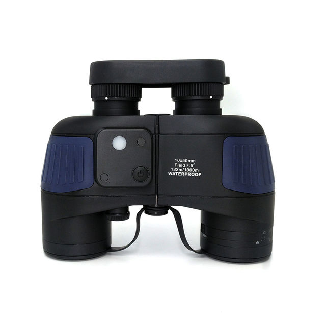 Tontube BAK4 Prism IPX7 Waterproof 7x50 Military Rangefinder Binoculars with Digital Compass