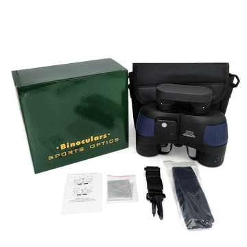 Tontube BAK4 Prism IPX7 Waterproof 7x50 Military Rangefinder Binoculars with Digital Compass