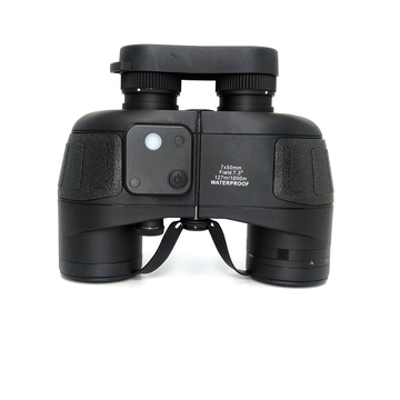 7x50 10x50 Optical Marine Spyglass Binocular with Rangefinder Compass for Hunting